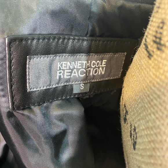 KENNETH COLE Leather Jacket size S - Picture 7 of 12